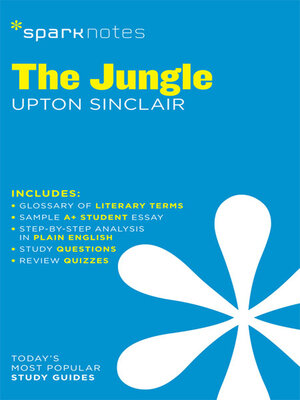 cover image of The Jungle SparkNotes Literature Guide